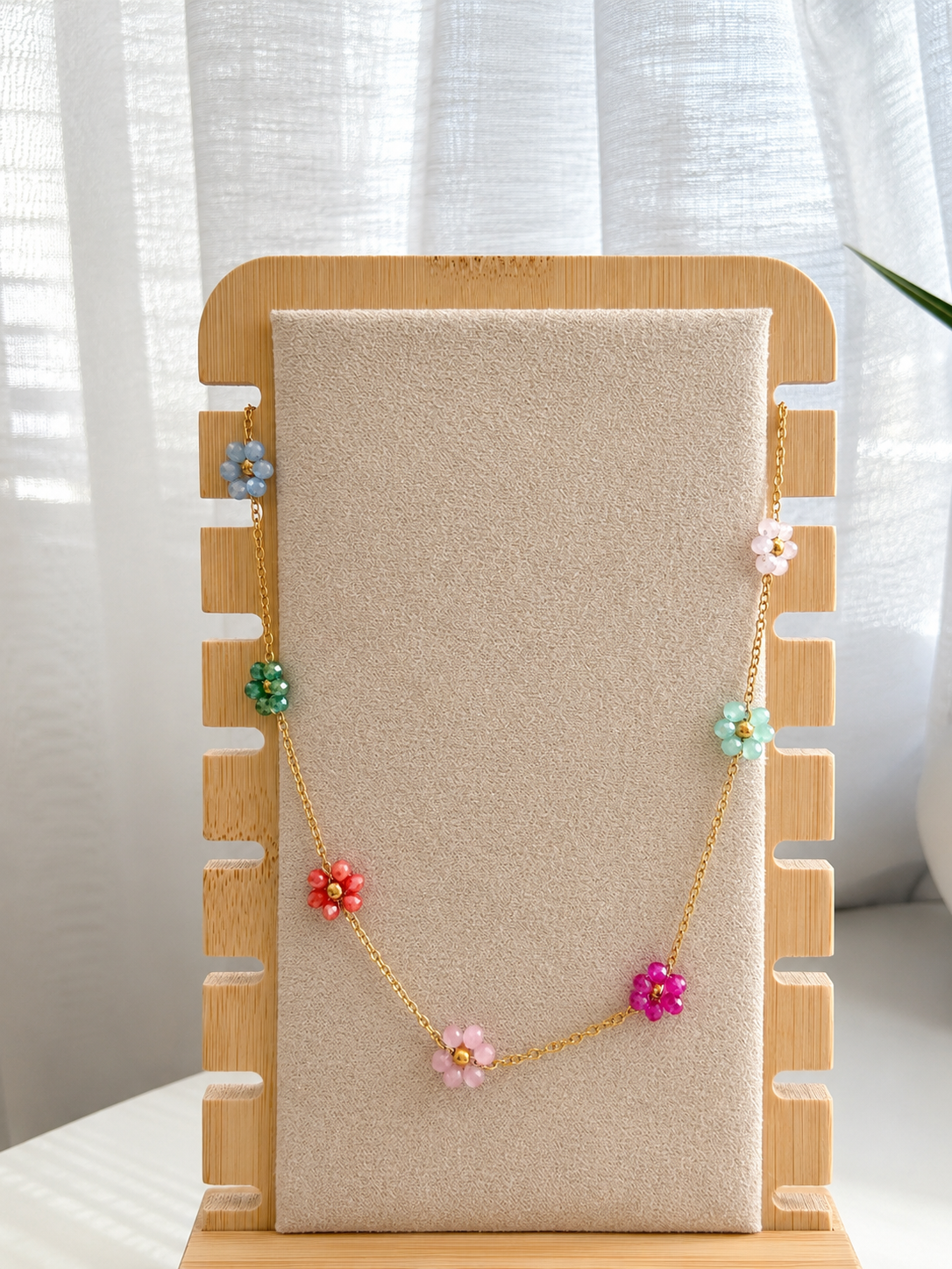 Multicolor Flower Necklace