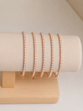 Rose Gold Tennis Bracelet