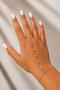 Five-Stone Hand Chain
