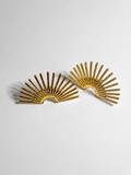 Golden Arc Earrings